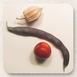 poha, bean and plum coaster