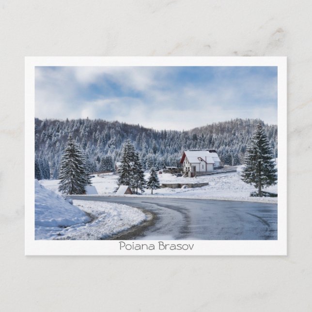Poiana Brasov Postcard (Front)