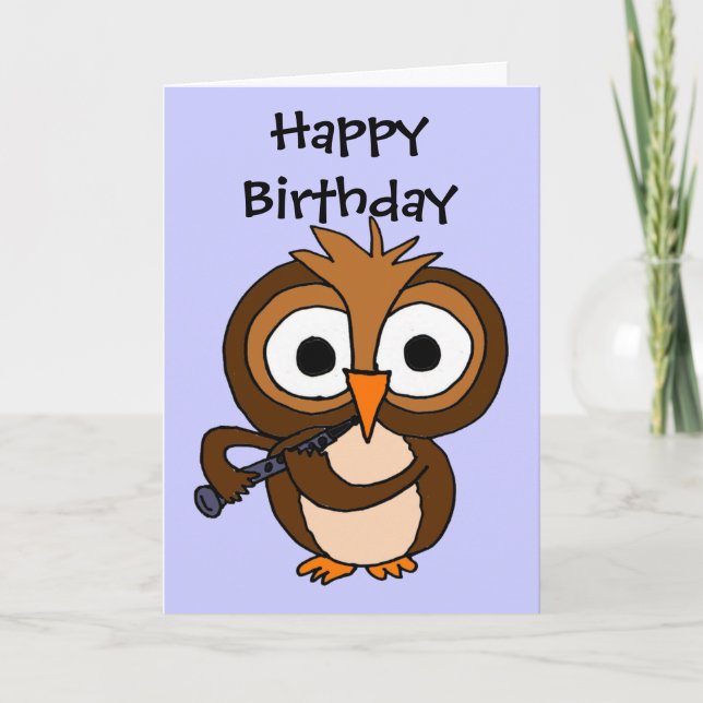 POIDS DU COMMERCE hibou jouant la carte (Devant)