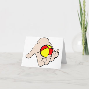 Poignée Avec Cartes De Notes Ball