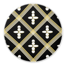 Poignée de céramique rétro