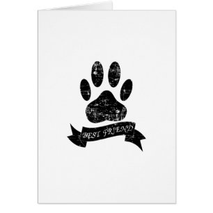 Poignée de chien détendue avec ruban