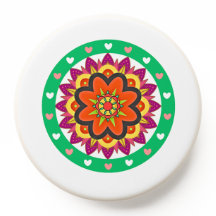 Poignée de conception de mandala