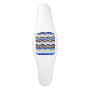 Poignée De Porte En Céramique Traction bleue de Cabinet de mosaïque