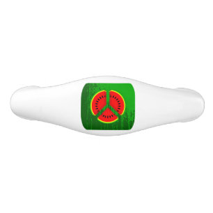 Poignée De Tiroir En Céramique Fun Watermelon Peace Couleurs vives
