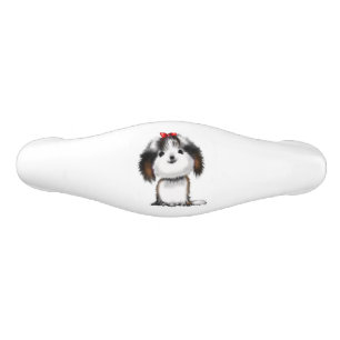 Poignée De Tiroir En Céramique Illustration de chiot Shih Tzu mignon