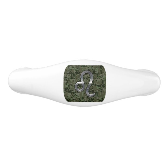 Poignée De Tiroir En Céramique Léo Zodiac Connexion Olive Green Camo numérique (Devant)