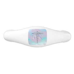 Poignée De Tiroir En Céramique RN Caduceus Médicale Mère Pearl Décor