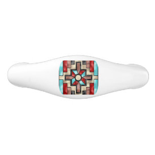 Poignée De Tiroir En Céramique Southwestern Faux Tirage en verre céramique