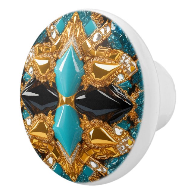 Poignée en céramique avec couleurs Bahamas (Droite)