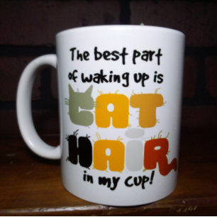 Poils de Chat Dans Mon Mug Tasse Humoristique pour