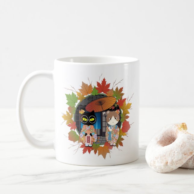 Poiluna's 7-5-3 Celebration Coffee Mug (With Donut)