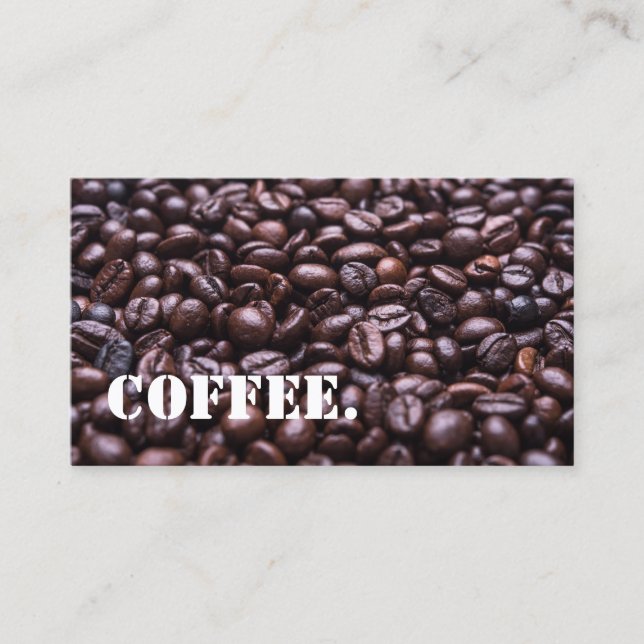 Poinçon de fidélité de café-restaurant de grains (Devant)