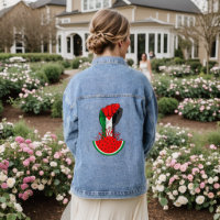 Poing de résistance palestinienne sur le symbole d