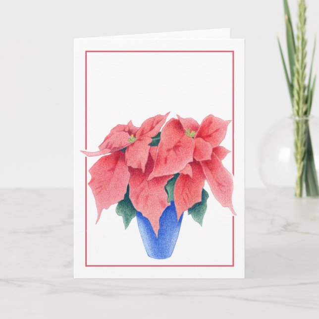Poinsettia Card (Front)