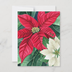 Poinsettia Card