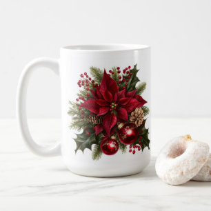 Poinsettia Coffee Mug