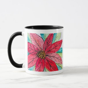 Poinsettia Delight Mug