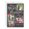 Poinsettia Merry Christmas Photo Card