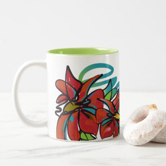 Poinsettia Mug