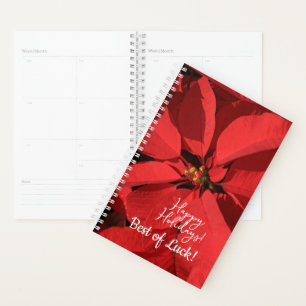 Poinsettia New Year Planner