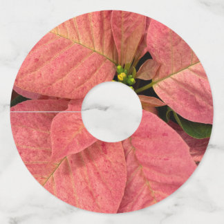 Poinsettia Wine Tags No: 5