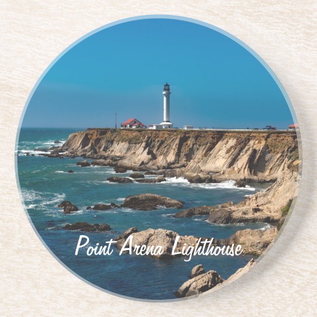 Point Arena Lighthouse Scenic  Coaster (Front)