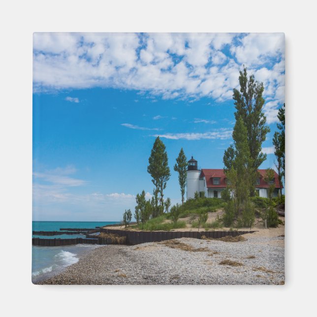 Point Betsie Light Magnet (Front)