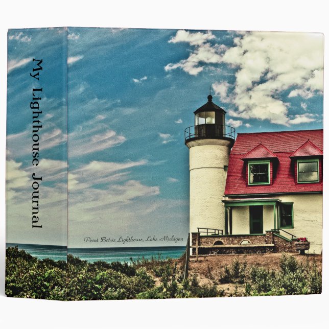 Point Betsie Lighthouse Binder (2") (Front/Spine)