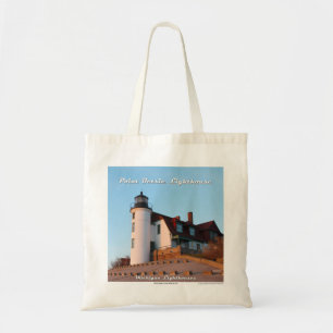 Point Betsie Lighthouse - Budget Tote Bag