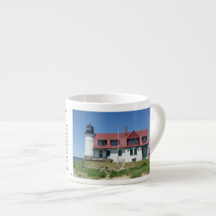 Point Betsie Lighthouse history espresso mug