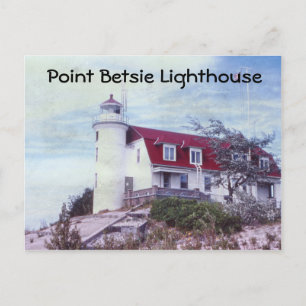 Point Betsie Lighthouse Postcard
