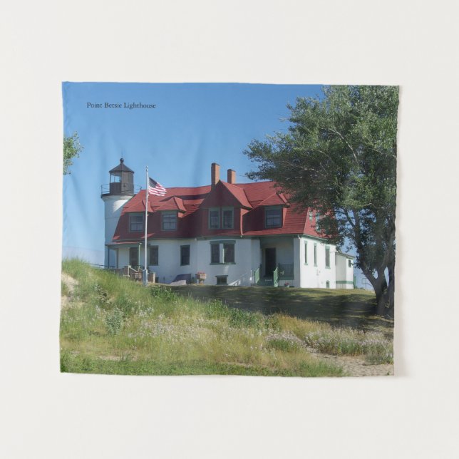 Point Betsie Lighthouse tapestry (Front (Horizontal))