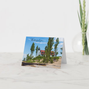Point Betsie Lighthouse Thinking Of You Card