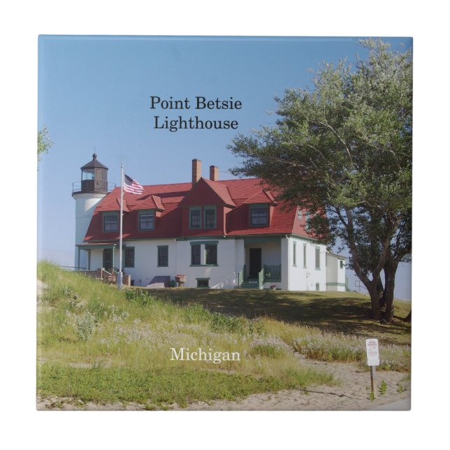 Point Betsie Lighthouse tile (Front)