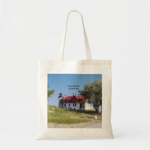 Point Betsie Lighthouse tote bag