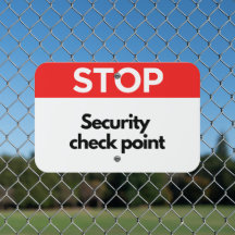 Point de contrôle de sécurité Bureau Sécurité des