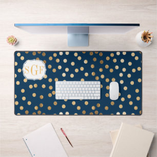Point de Parties scintillant en or bleu marine