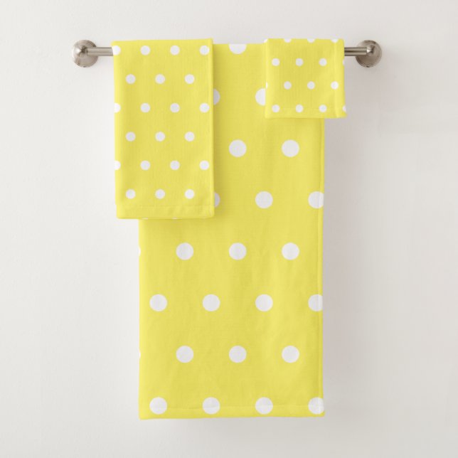 Point de polka jaune (En situation)