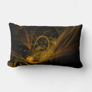 Point de rupture Abstrait Art Lumbar Coussin