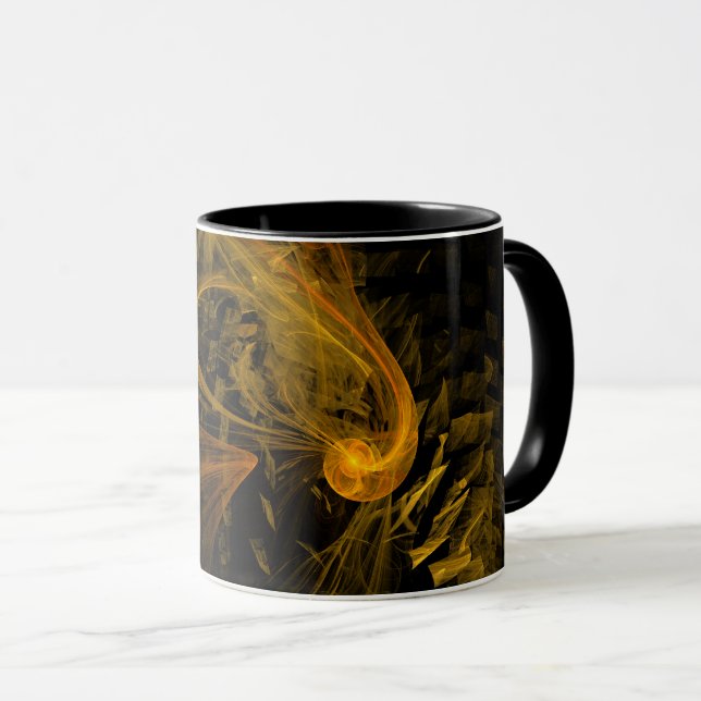 Point de rupture Mug café Abstrait (Devant droit)