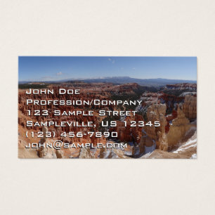 Point d'inspiration à Bryce Canyon II