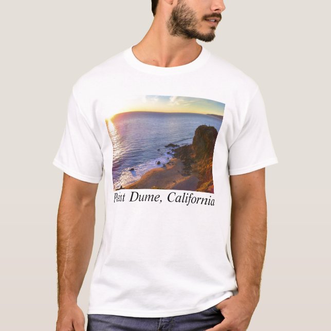 Point Dume California T-Shirt1 T-Shirt (Front)