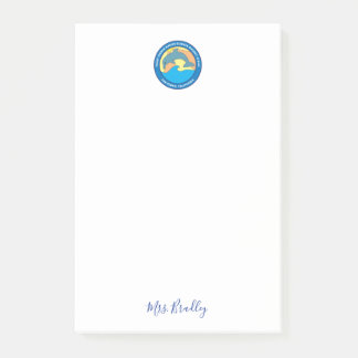 Point Fermin Elementary School Logo Personalized Post-it Notes