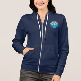 Point Fermin Elementary School Logo Womens Zip Hoodie