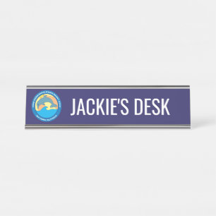 Point Fermine Elementary School Logo Personalized Desk Name Plate