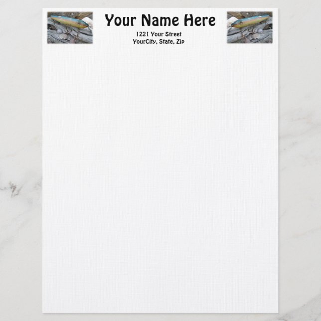 Point Jude Cape Codder Fishing Lure Letterhead (Front)