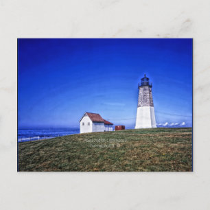 Point Judith Lighthouse, RI Postcard