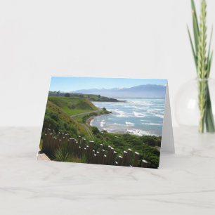 Point Kean Pathway, New Zealand Greeting Card