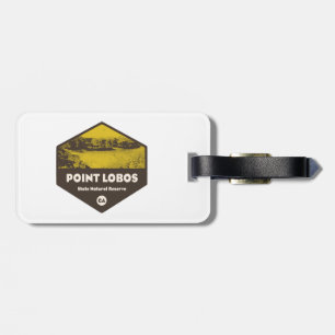 Point Lobos State Natural Reserve California Luggage Tag